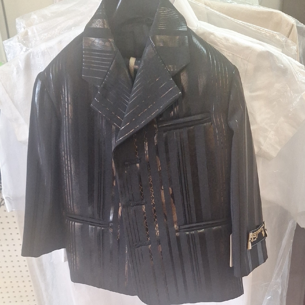 Elegant Black Kids Blazer